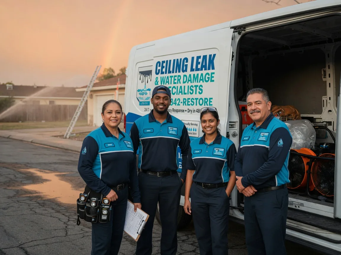 Ceiling Leak Cleanup company in Encinitas, CA