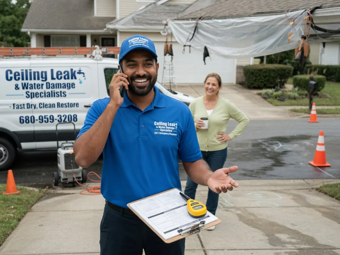 Ceiling Leak Cleanup Encinitas, CA FAQs